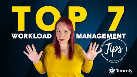 how to manage heavy workload.